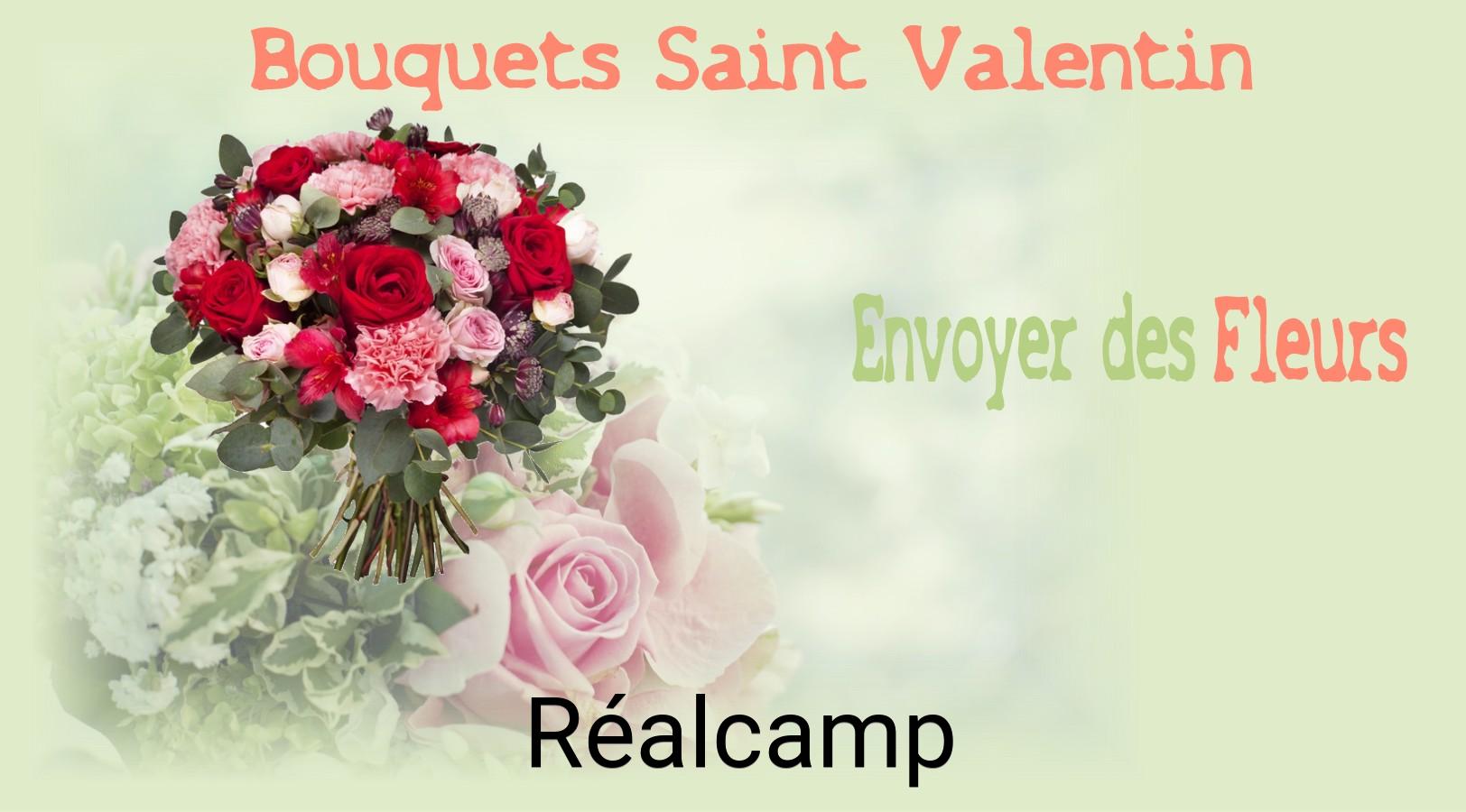 Roses de Saint-Valentin livrées à Réalcamp